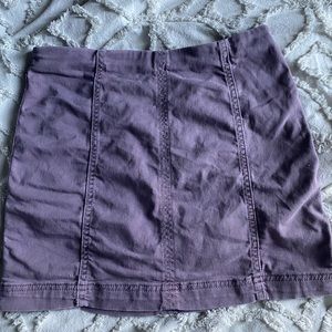 free people purple skirt